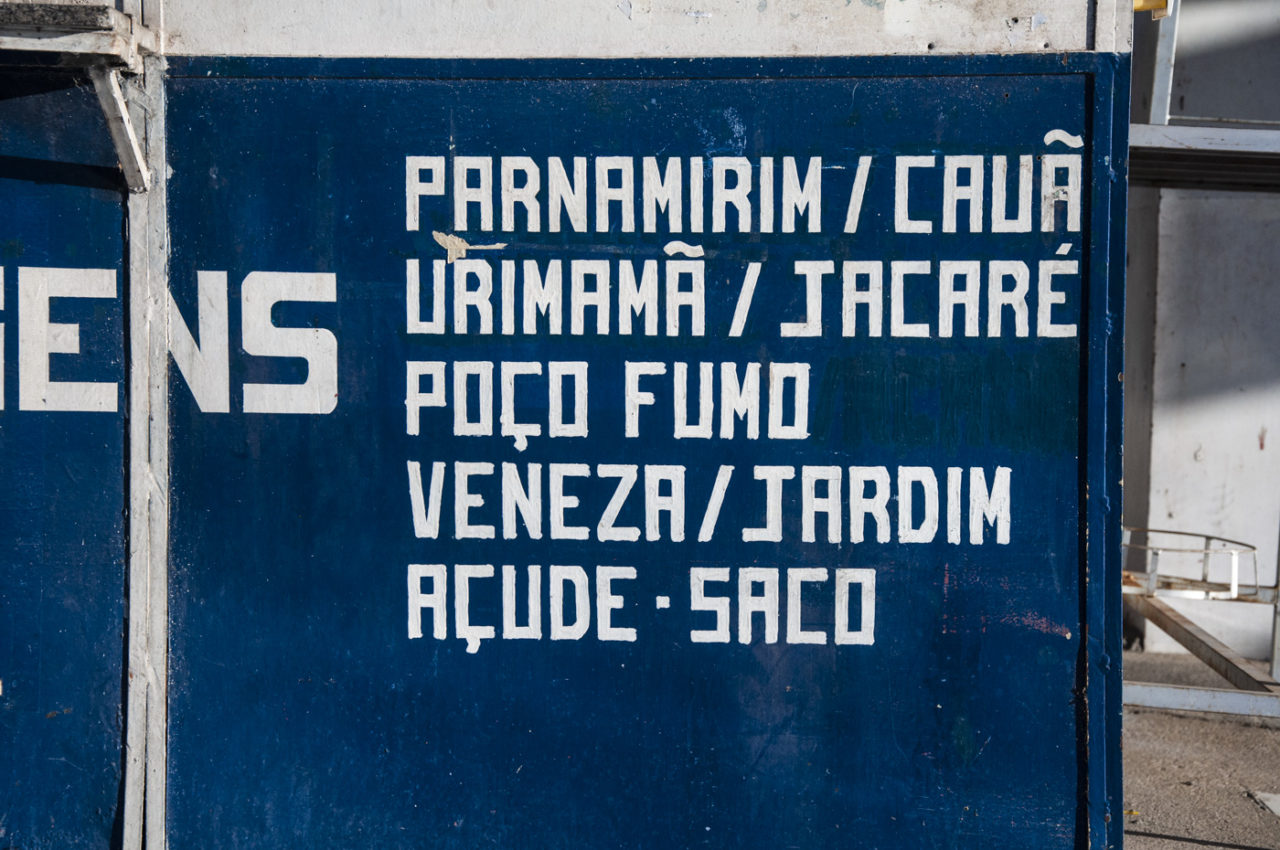 Mural informativo, Av. São Francisco, Petrolina-PE [2013].